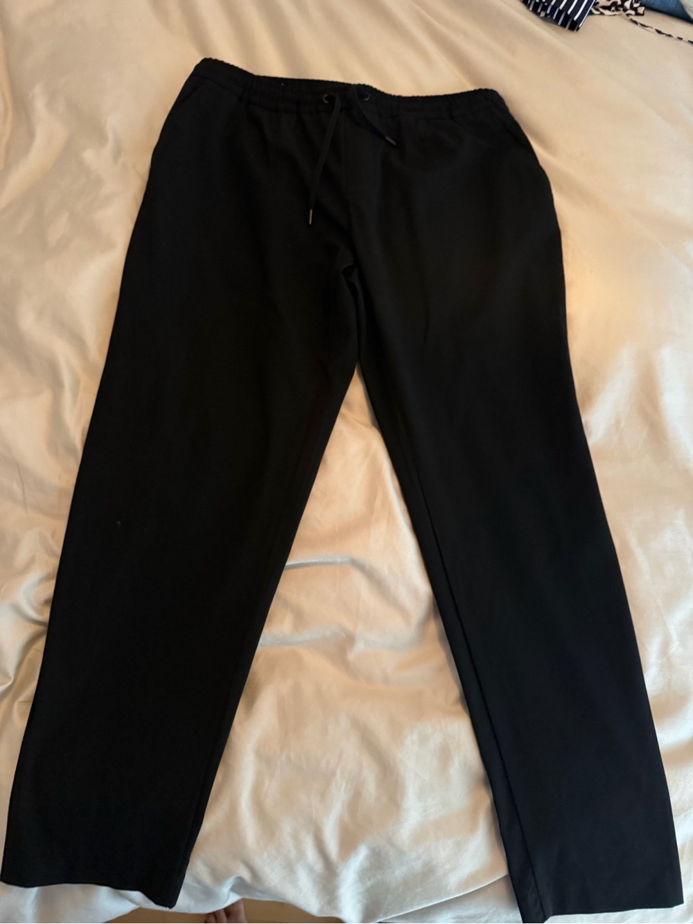 Zara Men's Black Drawstring Pants